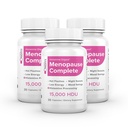 Omne Diem Menopause Complete DAO Plus הורמון תוספת - Diamine Oxidase (DAO) Enzyme + Estro8PN Hops, Citicoline, Flaxseed & Black Cohosh - 30 קפסולות (90)