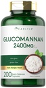 Karlyle Glucomannan קפסולות | 200 Count | Solublefi Pills