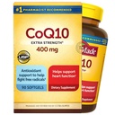 Nature Mades CoQ10 400 מ"ג, (90 Count. - Value Pack) Softgels | תוספת כוח, תמיכה אנטי-חמצן, אנרגיה מטאבוליזם