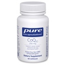 Pure Encapsulations CoQ10-250 מ"ג CoQ10 - תוסף תמיכה במוח * - תמיכה באנרגיה סלולרית ונייד * - Non-GMO & Vegetarian - 60 קפסולות