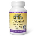 גורמים טבעיים Ubiquinol 100 מ"ג - תמיכה בריאות הלב וטבעיות - תוספת תמיכה אנטיקסידנטית עם Absorption העליון - תמיכה באנרגיה עם שמן Flaxseed - 120 Softgels (120 משרתים)