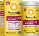 Renew Life Women's Daily Proביוטיקה + Prebiotics, 60 CT