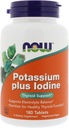 Now Potassium Plus Iodine, 180 טבליות (Pack of 2)