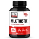 Force Factor Milk Thistle Liver תומך פורמולה עם Dandelion Root ו Artichoke, 300 מ"ג Silymarin חלב תוספת עבור Liver Health ו Liver Detox, 100 קפסולות ירקות