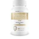 Gold Oral Biotics Pro - Our Best Oral Health Probiotics ו-Prebiotics - מתקדם אוראלי פרוביוטיקה עבור הפה Bad Breath - 11 Strain 40 מיליארד CFU פרוביוטיקה קפסולות - Tooth וחניכיים פרוביוטיקה