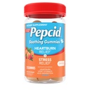 פפסיד Soothing Antacid Gummies, Heartburn הקלה + Stress הקלה עבור Occasional Heartburn, Upset Stomach ו Acid Ingestion, עם לימון Balm לחלץ, Tricalcium Phosphate, Peach-Raspberry, 32 ctspberry, 32 ct.