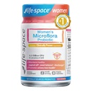 Life-Space Probiotic for Women, Support Healthy Vaginal Microflora & Comfort, תוספת יומית לנשים, pH Balance with Lactobacillus rhamnosus, 6.3 מיליארד CFU & 6 Strains, 30 ct