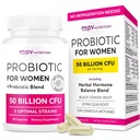 Probiotics for Women | 50 מיליארד CFU for Vaginal, pH Balance & Digestive Health Support