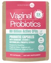 Probiotic for Women | 80 מיליארד CFUs | 3X Stronger Formula with Lactobacillus rhamnosus GR-1, L. reuteri RC-14, Prebiotics, ויטמין C & D3 | Odor & pH Support | 60 קפסולות (60 קפסולות)