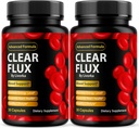 (2 Pack) Clear Flux - Clear Flux תוסף, ClearFlux, Clear Flux Pills, ClearFlux תוסף, ClearFlux קפסולות, ClearFlux Support Pills, Clear Flux מתקדם, 60 קפסולות עבור 2 חודשים