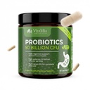 VitaMia Probiotics, 50 Billion CFU Probiotic + Prebiotic Fiber Capsules, 60 Count, 11 Strain Formula – Daily Digestive Balance, Gut & Immune Wellness for Men & Women – Vegan & Gluten Free Supplement