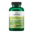 Swanson Prebiotic Fiber Capsules with NutraFlora FOS for Gut-Health-Conscious Adults Seeking Digestive Flora and Immune Support - 750 mg (120 Vegan Capsules)