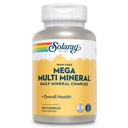 SOLAרי Mega Multi מינרלים, Iron Free - Daily מינרלים תוספת W/Trace מינרלים, Electrolytes, Calcium, Magnesium, Zinc, Selenium - אנרגיה סלולרית, Immune Support, 60 ימים ערבות, 25 משרתת  משרת, 25 משרתת, Magnesium
