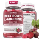 Beet Root Gummies & L-Arginine, Nitric Oxide תוספי עבור גברים ונשים w / Organic Beets, B1, B2, B3, B5, B6, Folate, B12 עבור אנרגיה Boost & Circulation תמיכה, סוכר חינם, 120 Cts, B3, B5, B5, B6, Folate, B12 עבור אנרגיה Boost & Circulation תמיכה, סוכר חינם, 120 C12, 120 Cts