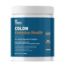 Dr. Tobias Colony Everyday Health - Gut Health for Women & Men - אבקת סיבים Psyllium עם 4g Psyllium Husk אבקת לשרת, טבעוני, Gluten Free, non-GMO, Strawberry Flavor, 60 משרתים