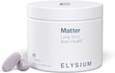 ELYSIUM Matter - 30 משרתות - תוספי המוח עבור זיכרון ו אומגה 3 תוסף + DHA - ויטמינים לתמיכה בבריאות המוח וזיכרון