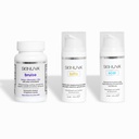 Skinuva® Complete Care System: Scar (1 oz), Brite (1 oz) & Bruise (14 Capsules) - Helps Reduce Scars, Discoloration, Bruising, & Swelling - Safe For All Skin Types