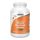 עכשיו תוספי מזון, Whole Psyllium Husks, מוסמך פרויקט Non-GMO מאומת, Soluble סיבים, 12-Ouncece