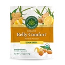 מסורתי מדיצ'לס, אורגני Belly Comfort Lozenges לימון ג'ינג'ר, Relieves Nausea, 30 באופן אישי Wrapped Lozenges
