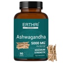 Ashwagandha Tablets 5000mg (90 Count), Helps Stress & Anxiety Relief