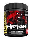Mutant Madness: Pre Workout אבקת Performance and Pump כולל L-Citrulline, Beta-Alanine, Tairine, L-Tyrosine; 270G (9.52 OZ) 30 המשרתים | פירות פונצ'נס
