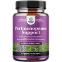 Complete Perimenopause Supplement for Women - Multibenefit Menopause Ease for Women with Maca Root Vitex Berry & Black Cohosh for Hot Flashes Night Sweats Hormone Balance and Mood Support - 60 Count