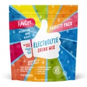FlavCity Electrolytes Powder Packets - 28 Hydration Packets, Variety Pack - No Added Sugar - Hydration Powder with Real Fruit & Unrefined Sea Salt - Keto & Gluten-Free (28 Stick Packs)