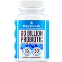 BIGJOHNLAB® - Probiotics for Boost Weight Management - 6 Probiotic Strains - Prebiotics - Key Ingredient Cayenne & Green Tea - Supports Gut Health - Weight Management for Women & Men - 30 CT