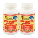 Sunshine Naturals Super Digest Ox Bile & מופעל Charcoal עבור תמיכה מזיקה, Bloating Relief, Gut ניקויse, Absorption תזונתית, ו- Total Wellness. 100 טבליות חבילה של 2
