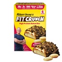 FITCRUNCH Snack Size Protein Bars, Designed by Robert Irvine, World’s Only 6-Layer Baked Bar, Just 3g of Sugar & Soft Cake Core (Chocolate Peanut Butter)