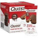 Quest Nutrition Peanut Butter Cups, 11g Protein, 1g Sugar, Low Carb, Gluten Free, Keto Friendly, 12 Count (Pack of 12)