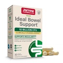 ג'ארו פורמולה אידיאלית של Bowel Support - 10 מיליארד CFU Per Serve - Bowel Support - מקטין את Bloating, Gas & Intestinal Discomfort - עד 30 משרתים (Veggie Caps)