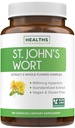 הקפסולות של סנט ג'ון - Powerful & Potent Saint John's Wort Extract & Whole Herb Complex Standardized to 900mcg Hypericin for Balancing Daily Mood Support - טבעוני Non-GMO & Lab מאומתים (180 Caps)