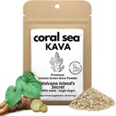 מיד Kava Kava לשתות אבקת תה ואןuatu Noble Kava Root - Nootropic Drink Quick Pocket Sized Caffeine חינם Authentic Bitter Flavor - הר הגעש של האי 25 המשרתים