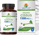 Brieofood אורגני Cissus Quadrangularis 1500 מ"ג, 45 משרתים, Vegetarian, Gluten Free, 90 טבליות צמחוניות