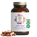 Pure Synergy Radiant Mood | Natural Mood and Sleep Supplement with Organic Saffron | with Saffron, Lemon Balm ו- Magnolia Bark | for Sleep, and Stress Support (60 קפסולות)