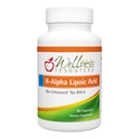 משאבי בריאות R Alpha Lipoic Acid RALA תוספת - 90 קפסולות - Acid R-Lipoic עם bio-Enhanced Na-RALA עבור זמינות ביולוגית מקסימלית - R-Ala Non-GMO ו- Gluten חינם חינם חינם חינם