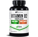 ויטמין B2 Riboflavin 400 מ"ג | 180 קפסולות Veg | תוסף | Gluten-Free | Non-GMO