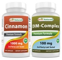 Cinnamon 1000 מ"ג & DIM תוסף 100 מ"ג