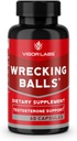 Vigor Labs Wrecking Balls (60 קפסולות), תומך בייצור הטבעי של הורמונים זכריים חיוניים על ידי הגוף שלך כדי לתמוך ב- Fuller Drive, Male Vitality, ולהגדיל את Stamina. (Made in the USA)