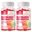Nutravita Glucosamine Chondroitin חניכיים עם MSM & Elderberry תוספת כוח - תמיכה משותפת, תמיכה אנטי-חמצן תמיכה עבור מבוגרים, גברים ונשים. 120 צ'יפס