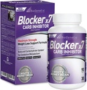 BioGenetic Labs Carb Blocker X7 - White Kidney Bean Pill Pill Pill - Keto-Friendly - Carb Blocker Pills for Women and Men - Appetite Suppressant כדי לשמור על משקל הגוף האידיאלי שלך (90 קפסולות)