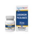 מקור גבוה Chromium Picolinate - תוסף פורמולה תומך במטבוליזם סוכר בריא - 500 mcg, 50 טבליות מיידיות
