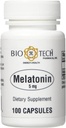 Bio-Tech Pharmacal Melatonin (5 מ"ג), 100 קפסולות - תוסף All-Natural - תמיכה בשינה, Cardiovascular, Immune, & Bone Health - No Milk, Fish, Gluten, Peanut, Shellfish, GMOS, & Soy - Noy - No Noy - No Baby, & Bone Health - No Milk, Fish, Gluten, Peanut, Shellfish, GMOS, GMOS, & Soy - Noy - Noy - Noy - Noy - Noy - Noy - Noy - Noy - Noy - Noy - Noy - No Noy - Noy - No Noy - Noy - Noy - No No No No Noy - Noy - Noy - Noy