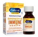 Enfamil Poly-Vi-Sol נוזל Multivitamin Drops, תומך בצמיחה ובבריאות החיסון*, 50mLבק