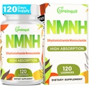NMNH 500 מ"ג (Dihydronicotinamide Mononucleotide) (120 משרתות, NMNH 500 מ"ג לשרת) NAD תוסף ל- Boost NAD רמות כפי שאנו מתבגרים, עבור אנטי-Aging, אנרגיה, Immunity, Focus - 120 הרוזן