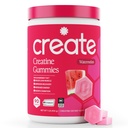 צור Creatine Monohydrate חניכיים עבור גברים ונשים - Boost Focus, כוח ו אנדורנס, Anti-Melting פורמולה, טבעוני, Gluten-Free, non-GMO, 1.5 Gram Creatine per Gummy (מים, 90 ct)
