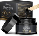 Pure ההימלאיה אורגנית Shilajit Resin - 600mg shilajit עבור גברים ונשים, ההימלאיה הטבעית Shilajit עם Fulvic Acid & 85 + מינרלים Trace עבור אנרגיה Boost & Immune תמיכה, 30 גרמים