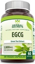Herbal Secrets EGCG Green Tea לחלץ 1800 Mg Per לשרת | תוספי אומגה Veggie | Non-GMO | Gluten Free | Made in USA (1 Pack, 180)