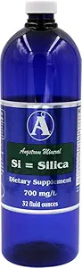 Angstrom מינרלים - נוזל Ionic Silica מינרלים מים 32oz 700ppm